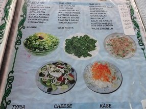 Orthi Ammos Taverna, Frangokastello, Frangokastelo, Crete, Kreta.