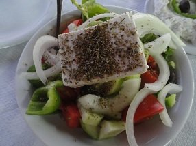 Orthi Ammos Taverna, Frangokastello, Frangokastelo, Crete, Kreta.
