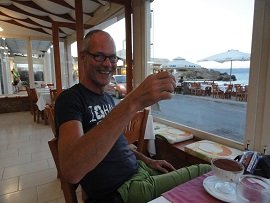 Alkyone Cafe Restaurant, Almyrida, Crete, Kreta