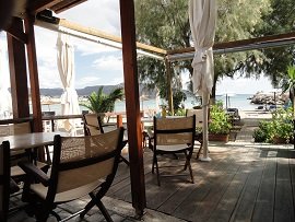 caf� Olympio Bar - Makrigialos, Crete, Kreta