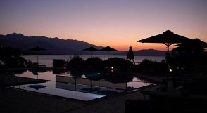 Kanakis Apartments in Petres Beach, Crete, Kreta.