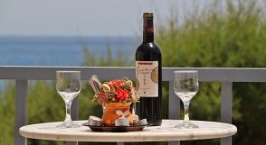 Sougia beach, Santa Irene Studios & Apartments, Crete, Kreta.