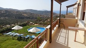 Private villas in Triopetra, Agios Pavlos on Crete