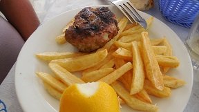 Kochilas Taverna Chrisoskalitissa, Crete, Kreta