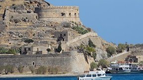 Spinalonga, Crete, Kreta.