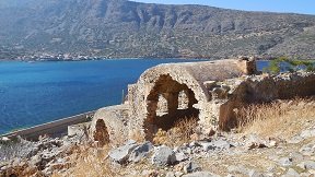 Spinalonga, Crete, Kreta.