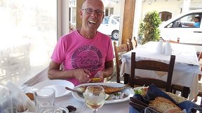 Fish Taverna Thalami Almyrida, Crete, Kreta