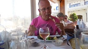 Fish Taverna Thalami Almyrida, Crete, Kreta