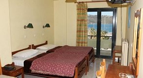 Parthenon Hotel in Souda, Crete, Kreta.