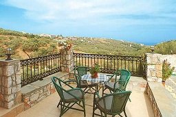 Villa Dimosthenis in Stalos, Crete, Kreta.