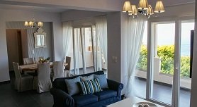 Private-pool villas above Agia Pelagia, Crete