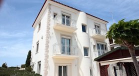 Private-pool villas above Agia Pelagia, Crete
