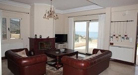 Private-pool villas above Agia Pelagia, Crete