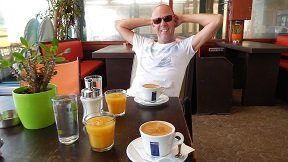 Ammos Caf� Snackbar Almyrida, Crete, Kreta