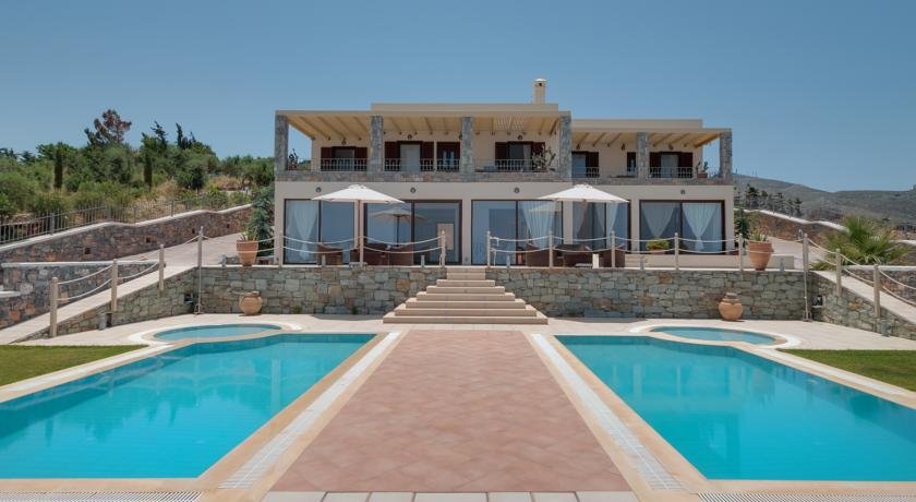 Villas in the Heraklion region, central Crete, Greece