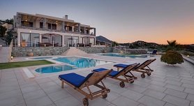 Villas in the Heraklion region, central Crete, Greece