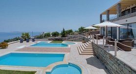 Villas in the Heraklion region, central Crete, Greece