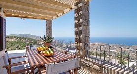 Villas in the Heraklion region, central Crete, Greece