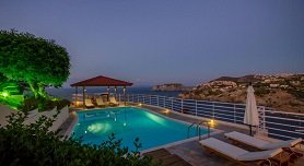 Villas in the Heraklion region, central Crete, Greece