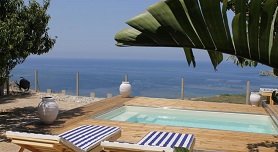 Private-pool villas above Agia Pelagia, Crete