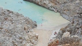 Seitan Limania beach, Crete, Kreta
