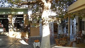 Platanos Restaurant Caf� in Kritsa, Crete, Kreta