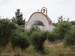 Agia Triada monastery, Akrotiri, Crete.