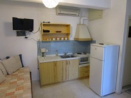 Hotels and apartments in the Heraklion region, central Crete, Greece