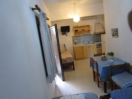 Hotels and apartments in the Heraklion region, central Crete, Greece