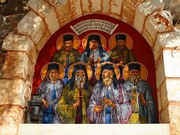 Gouvernetou monastery, Akrotiri, Crete.