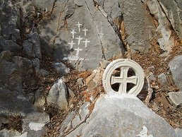 Gouvernetou monastery, Akrotiri, Crete.