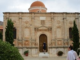 Gouvernetou monastery, Akrotiri, Crete.