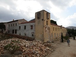 Gouvernetou monastery, Akrotiri, Crete.