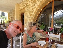 Taverna Eilikrineia in Kotsiana, Kreta, Crete.