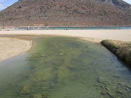 Stavros beach, Kreta, Crete.