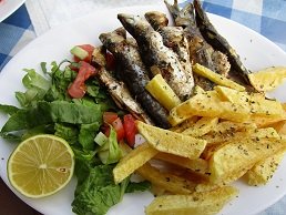 Alykes Taverna in Agia Galini, Crete, Kreta