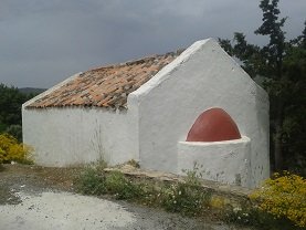 Byzantine church of Agios Georgios in Ano Viannou, Kreta, Crete