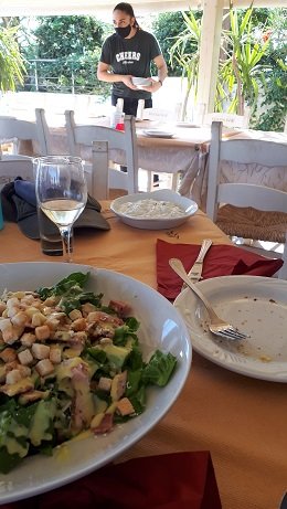 Petra Bay taverna, Analipsi, Makrigialos, Kreta, Crete