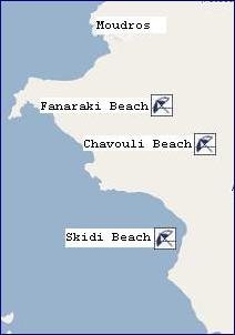 Limnos Beaches, Limnos Stranden