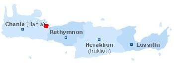 Map of Georgioupolis