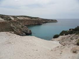 Milos, Tsigrado Beach