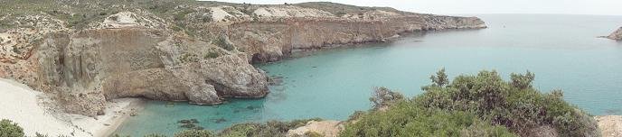 Milos, Tsigrado Beach