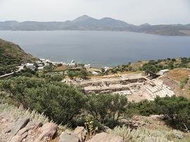 Milos ancient theather