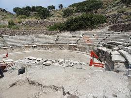 Milos ancient theather