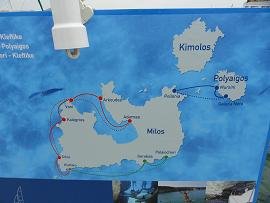 Milos Excursions, Milos Excursies