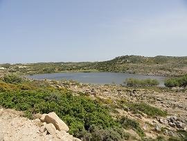 Milos Lake Achivodolimni, Milos Achivodolimni meer