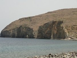 Milos Phylakopi Beach