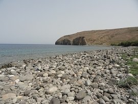 Milos Phylakopi Beach