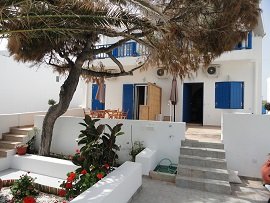 Milos, Heliotropio Hotel in Pollonia