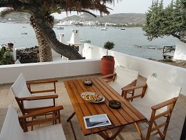 Milos, Heliotropio Hotel in Pollonia